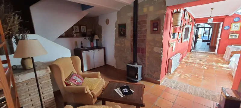 Zona Relax con chimenea